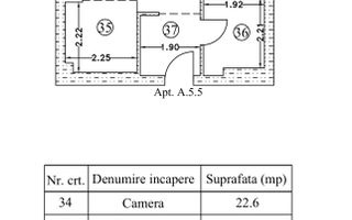Studio Dublu | Imobil 2025 | Atrium Plaza | Persoana Juridica +21% TVA - Poză 6