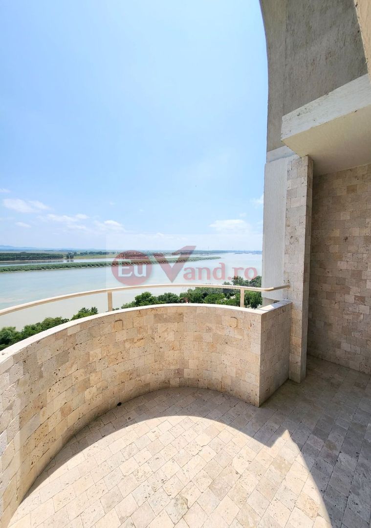 De vanzare apart. 3 camere Faleza , vedere Dunare, 78 mp, renovat premium - Poză 5