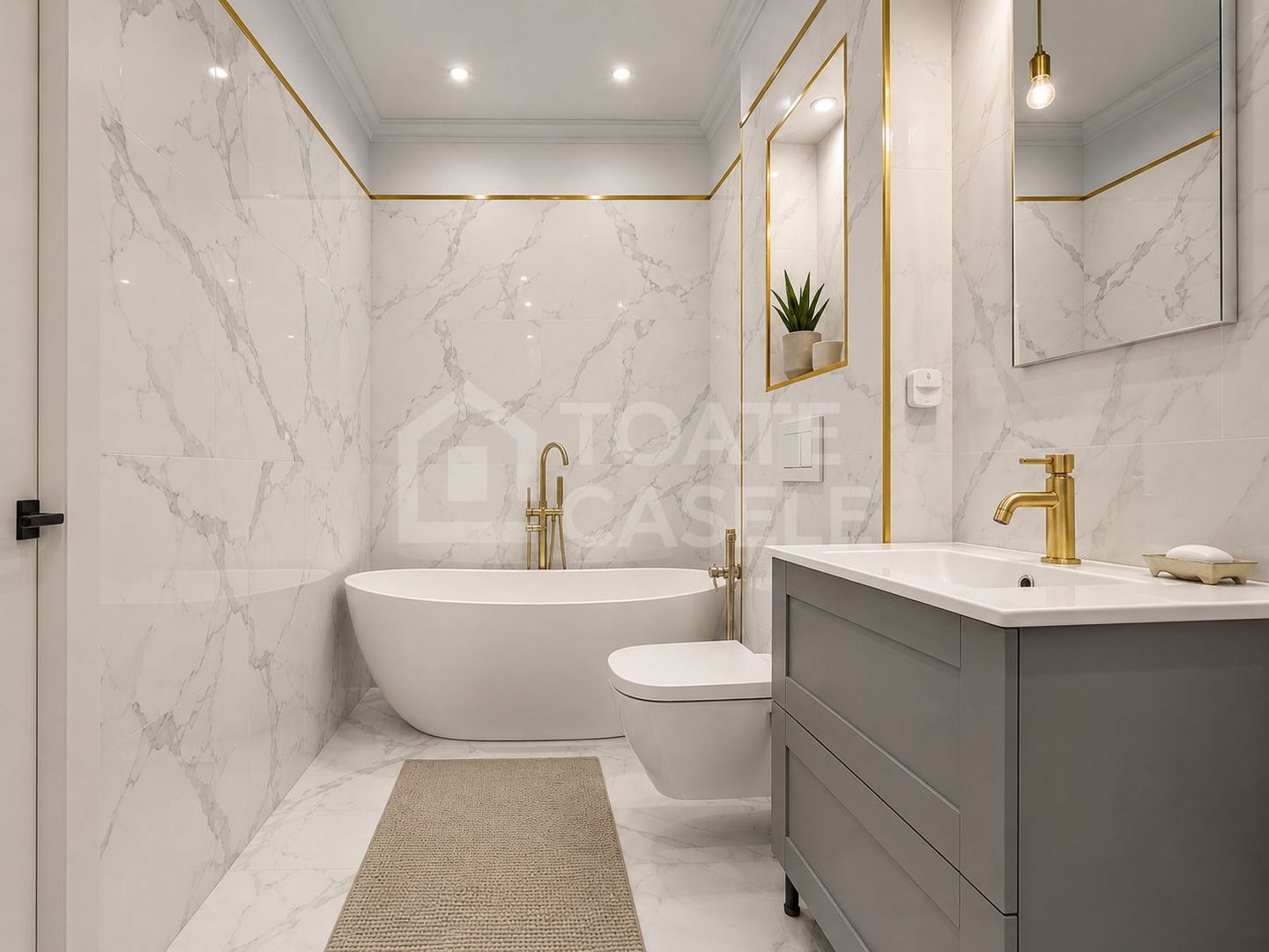 Apartament 2 camere, ultrafinisat,  zona Intre Lacuri - Poză 5