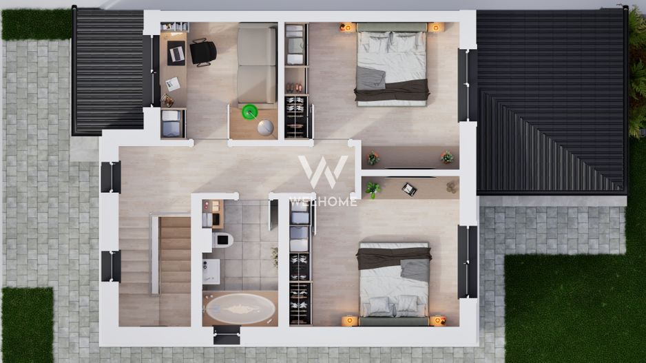 Casa tip duplex - 300 mp teren - Sura Mica - Schiță 8