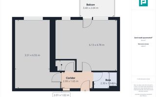 Apartament cu 2 Camere în zona de Nord - Poză 8