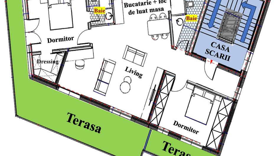 Birouri de inchiriat, cladire noua P+3 – Iosia, Oradea - Poză 9