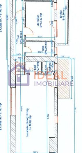 Casă deosebită de închiriat în Cisnădioara, prima inchiriere - Schiță 13