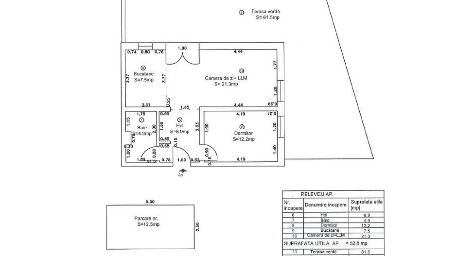 Braytim-Lidia | 2 camere | Curte proprie 62 mp | Loc de parcare - Poză 17