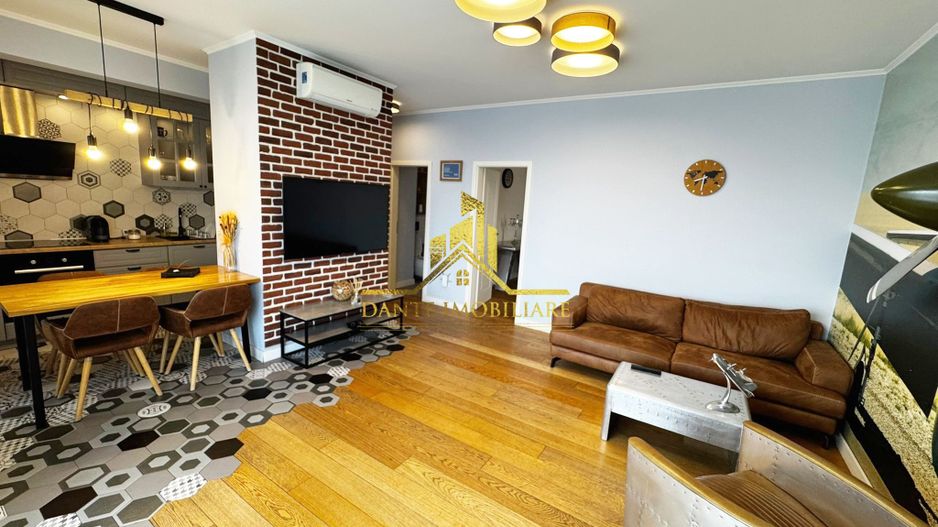 Penthouse, 3 camere, ultrafinisat, lux, terasa, jacuzzi, Sunny Hill - Poză 4