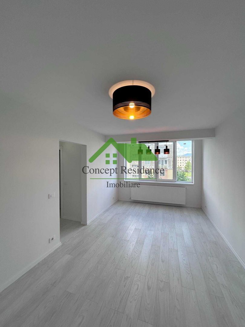 Apartament 3 camere, renovat integral – Cuza Vodă | 62 mp - Schiță 2