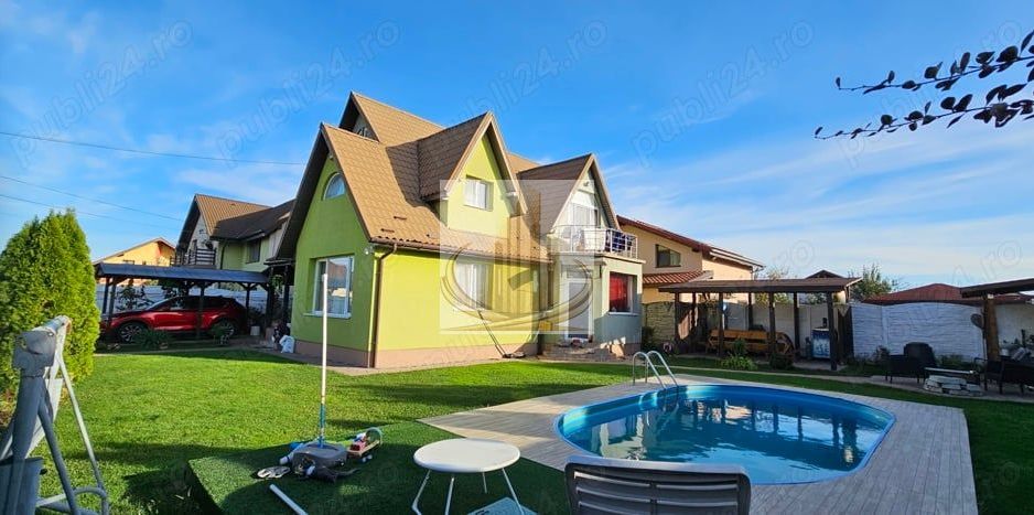 Vilă 6 camere | Piscină 6 m | 500 mp Teren | Fotovoltaice|Sacalaz - Poză 3