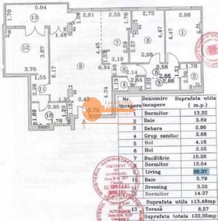 4 camere Drumul Taberei (Prelungirea Ghencea-Lidl) - Schiță 8