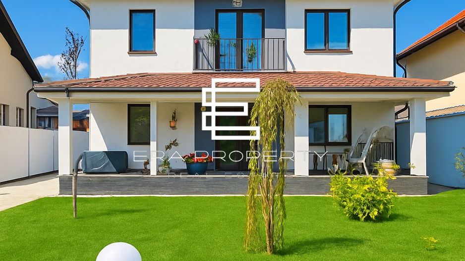 Casă single modern amenajata- panouri fotovoltaice –Cartierul Primaverii Sibiu - Poză 22