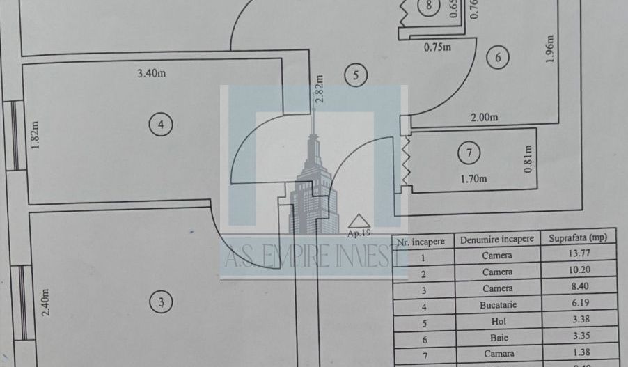 Apartament 3 camere decomandat - zona Tractorul - Poză 8