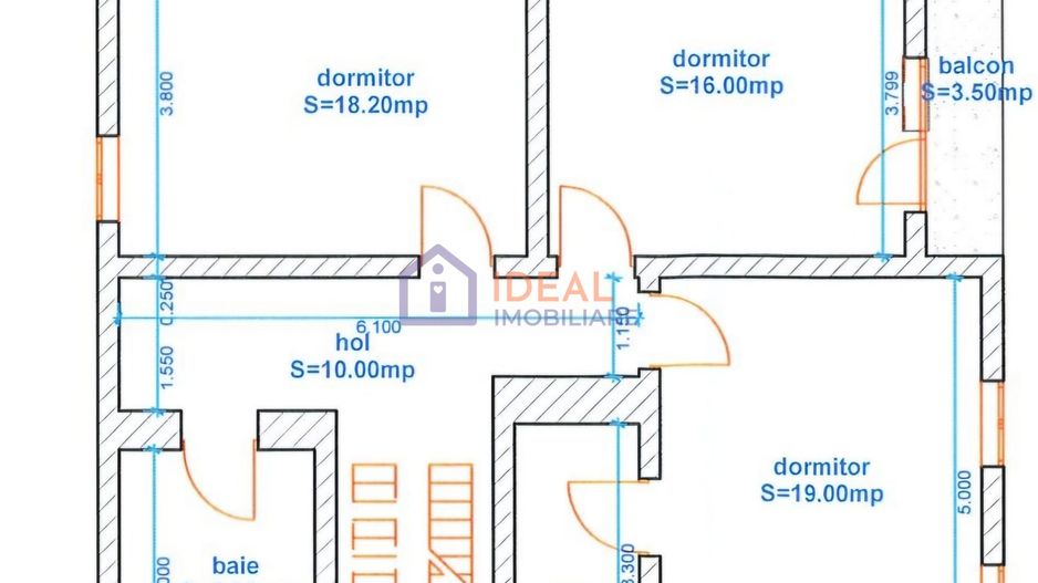 Casa Individuala cu 7 camere Mobilata si Utilata, zona Turnisor - Schiță 32