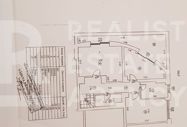 Penthouse, Jean Monnet Residence - Schiță 20