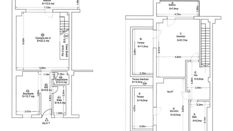 Apartament deosebit pe 2 etaje - Poză 6