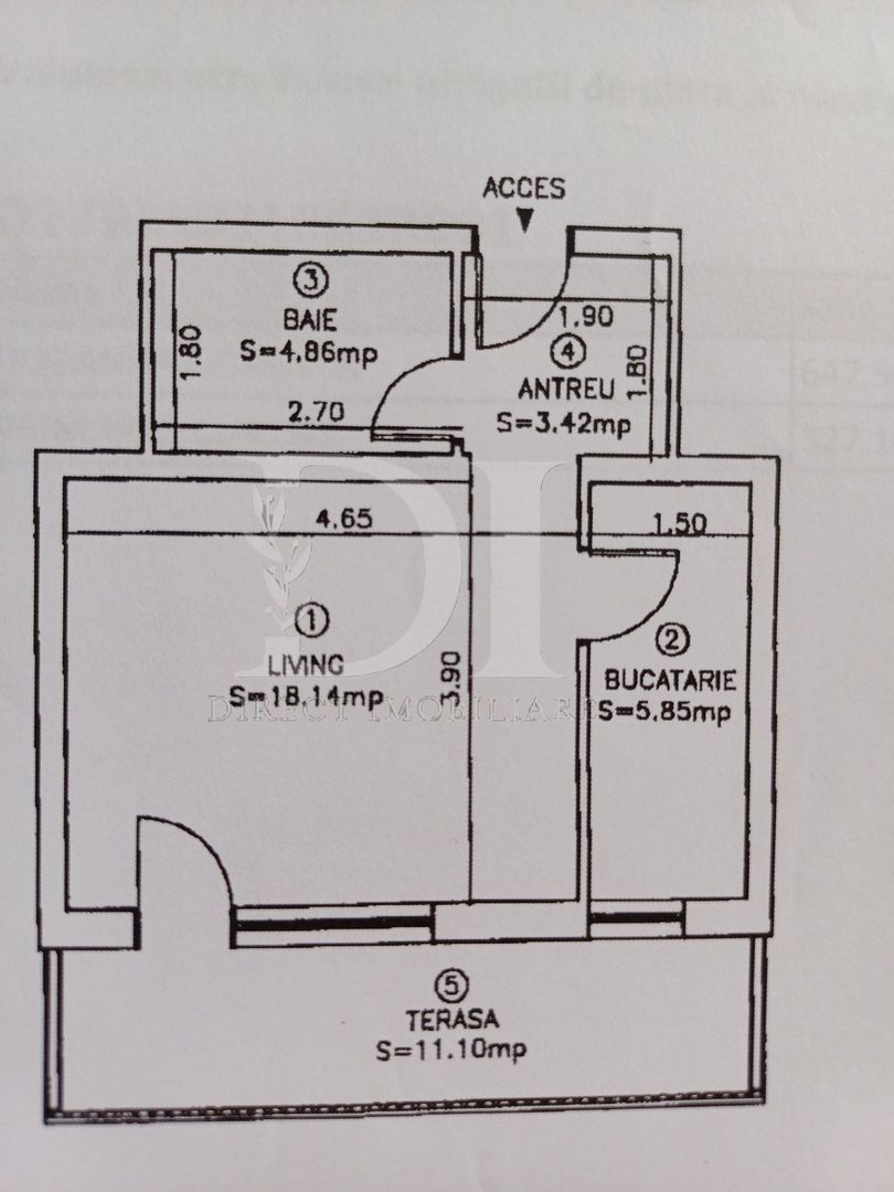 Apartament cu o camera / etaj intermediar / Zona Eroilor - Poză 8