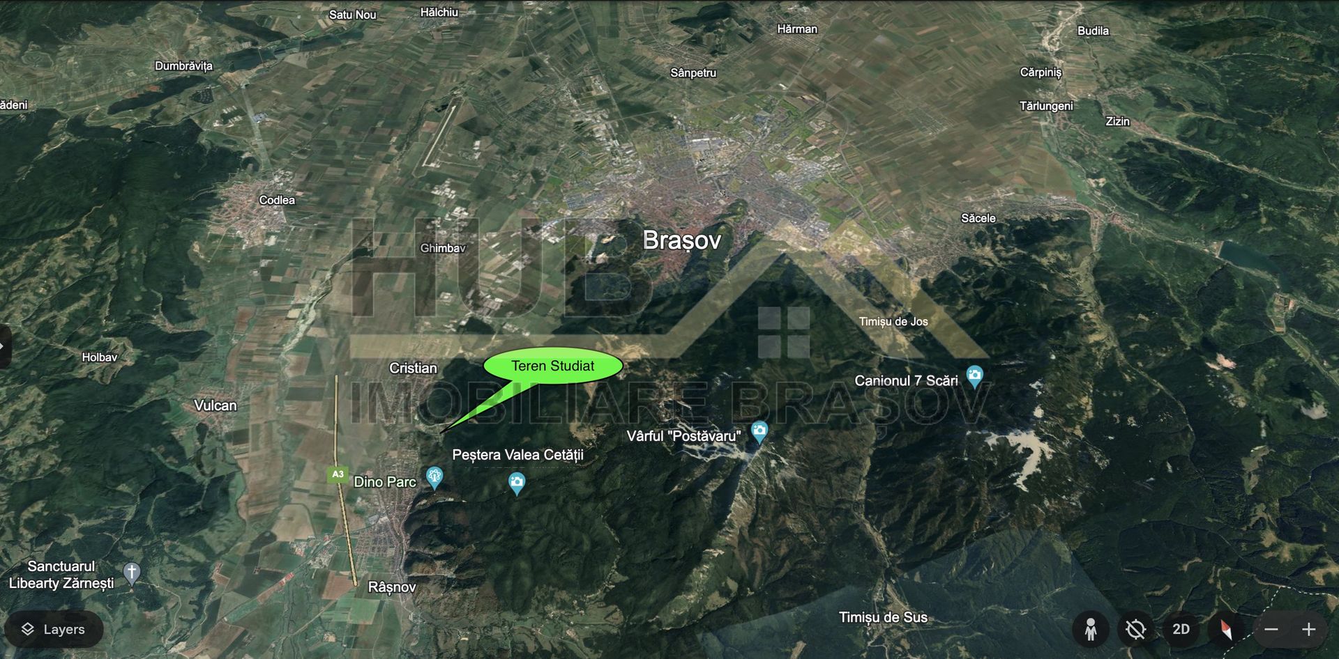 De vanzare Teren Cristian | PUZ Aprobat | Utilitati | 5.358mp - Poză 10