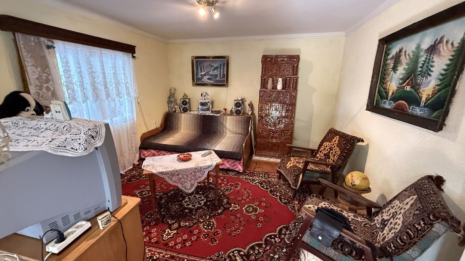 Casă parter+mansarda 80 mp+ teren intravilan 476 mp Sotrile Prahova ! - Poză 6