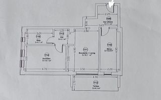 Apartament 3 camere | Future Residence Giroc | Parcare subterana - Schiță 14