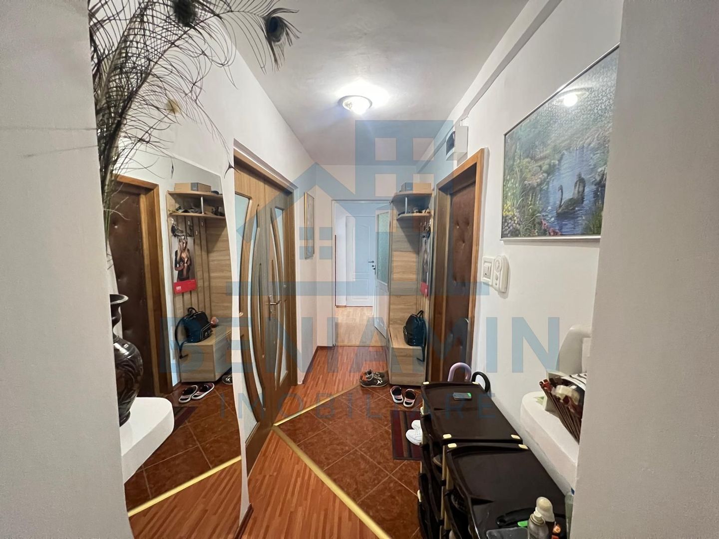 2 camere decomandat 65mp Bartolomeu etaj 1 cu centrala - Poză 7