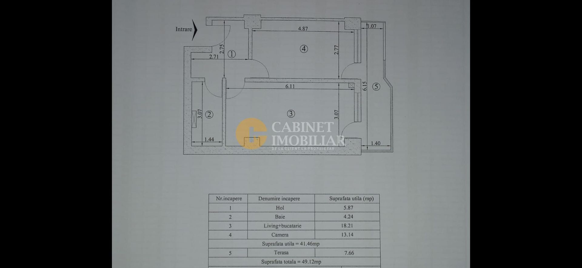 Mutare Imediată! Apartament modern 2 camere, INTABULAT – Royal Town, Copou - Poză 11