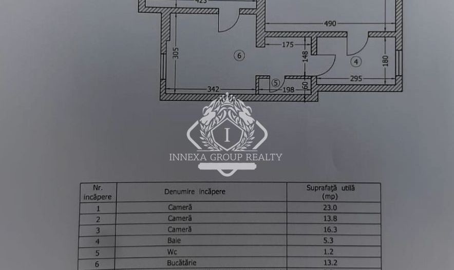 Universitate-Rosetti | Apartament 3 camere in vila | 76mp - Poză 10