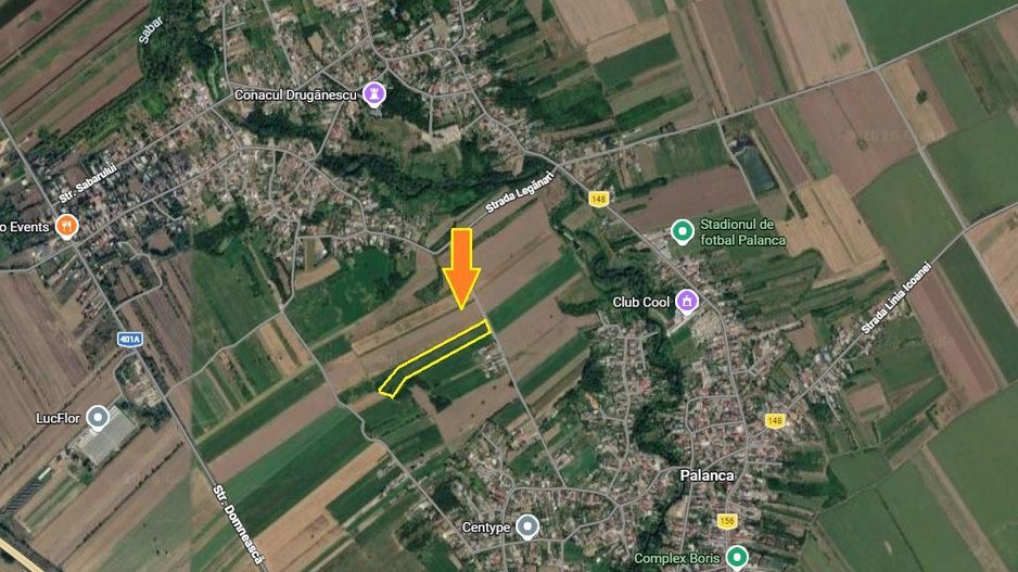 Palanca - Floresti - Stoenesti, Jud. Giurgiu, teren 4700 mp, utilitati - Poză 3