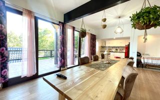 INVESTITIE Vila moderna + vila la rosu, teren 1480 padure - Poză 2