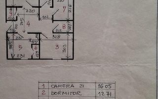 OPORTUNITATE | APARTAMENT 3 CAMERE | AVIATIEI | DECOMANDAT | METROU - Schiță 7