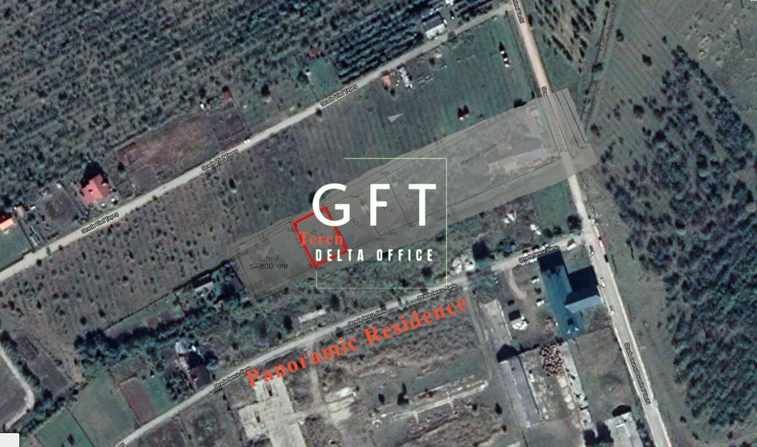 Teren intravilan 600 mp-ideal casa- Zona Panoramic Exclusiv - Poză 3