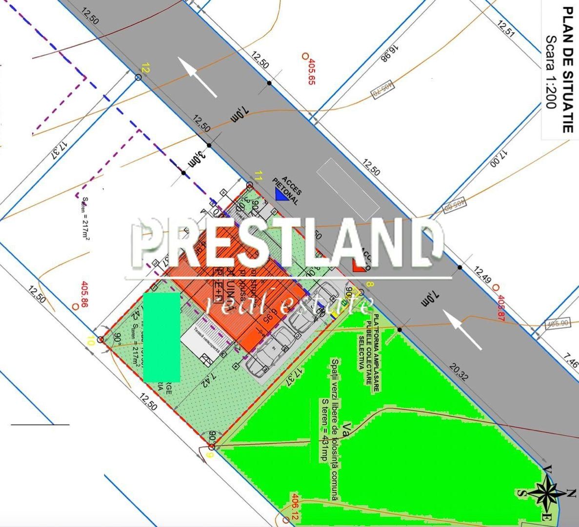 Casă pretabilă pentru 2 familii cu teren 434 mp. - Poză 2
