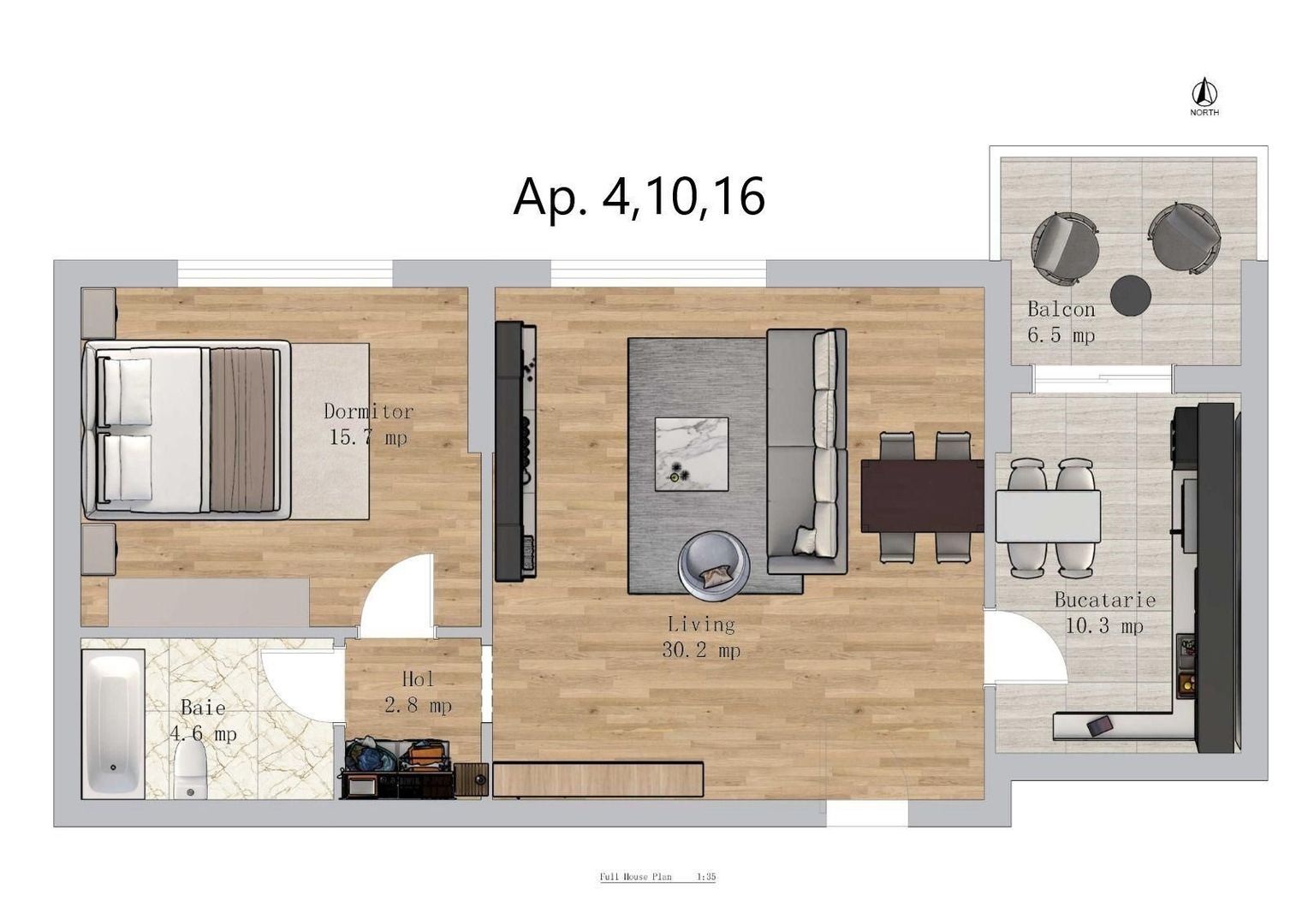 Apartament 2 camere Berceni-Drumul Binelui - Poză 8