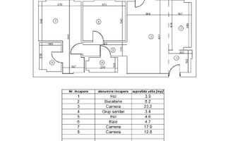 APARTAMENT SUPERB LA VANZARE PERFECT PENTRU O BUNA INVESTITIE - Schiță 9