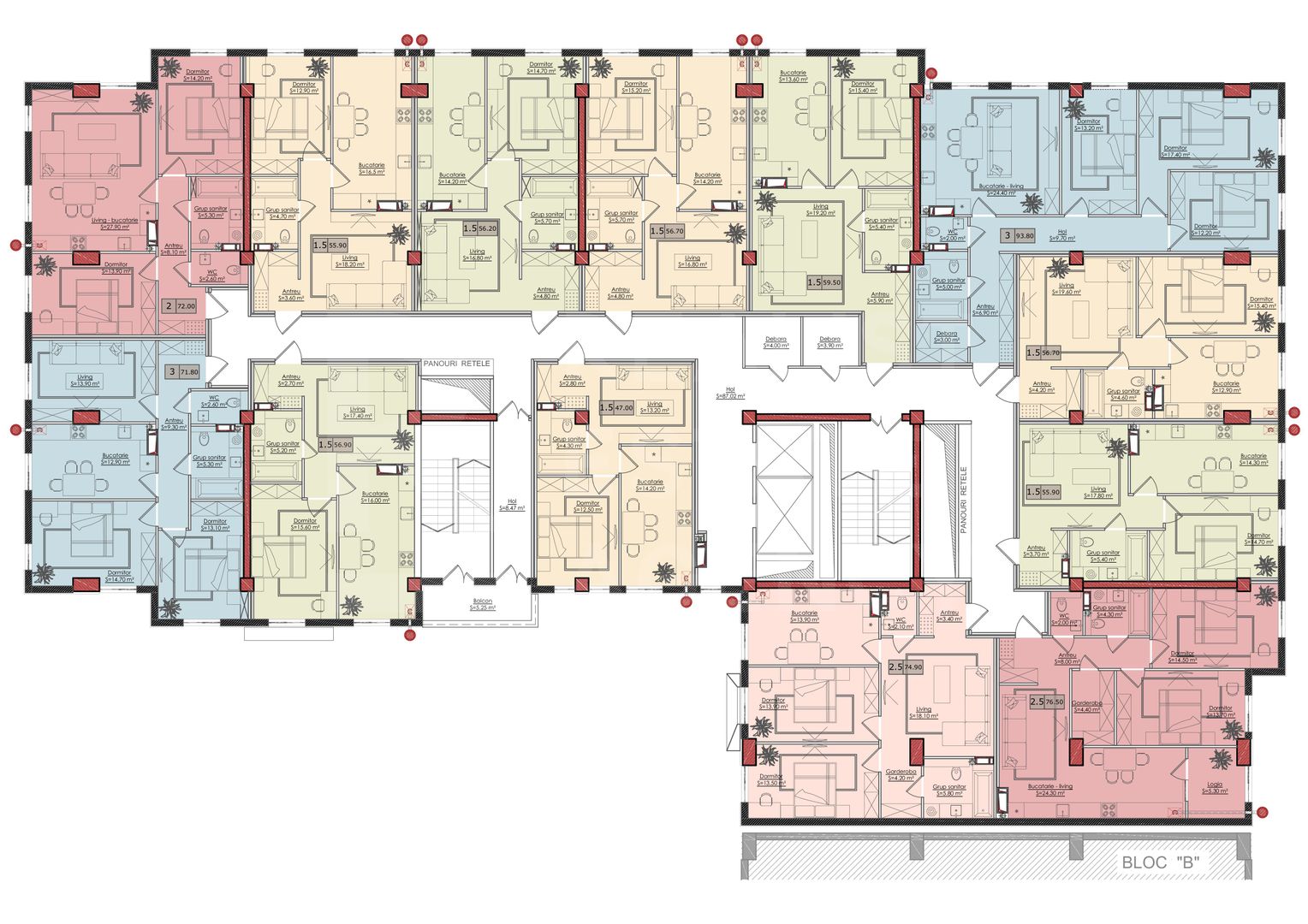 Vânzare, apartament, 1  cameră + living, strada Bucovina, Ciocana - Poză 7