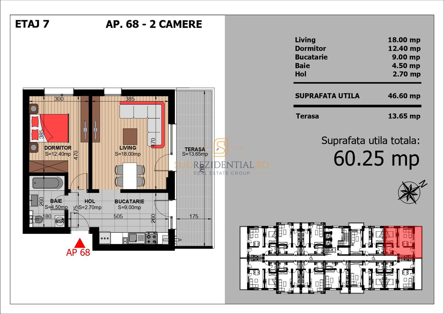Apartament modern cu 2 camere, prima închiriere, Metalurgiei, Sector 4 - Schiță 8