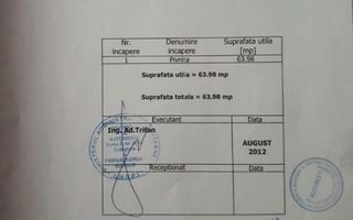 Demisol | 3 Camere | 65mp | Unirii | Tribunal | Alba Iulia - Schiță 9