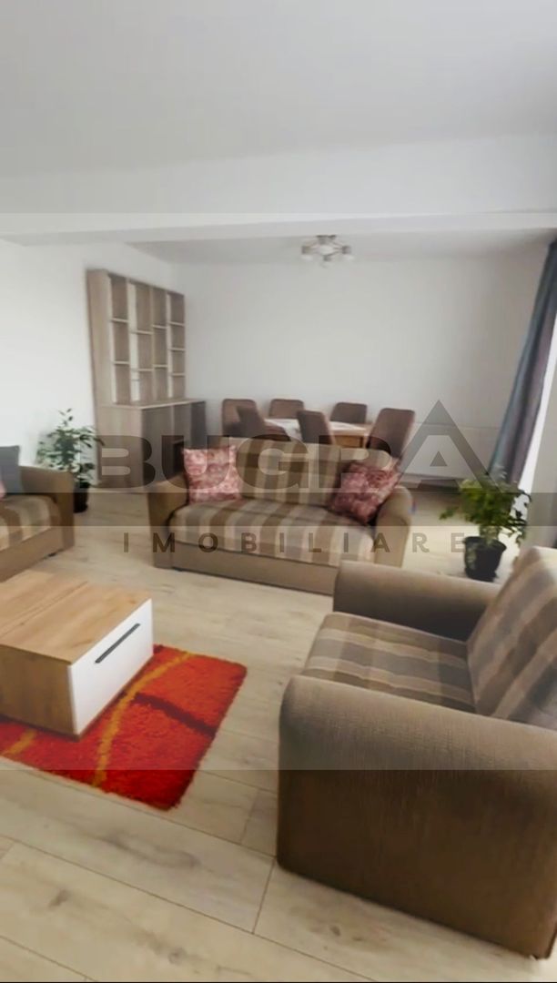 Apartament 110 mp utili, 4 camere decomandate, 2 bai, zona Borhanci - Poză 3