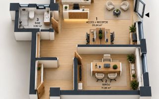 Spatiu OFFICE | CONSULTANTA | Air B&B zona Centru Strada Sesan - Palas Mall - Poză 10