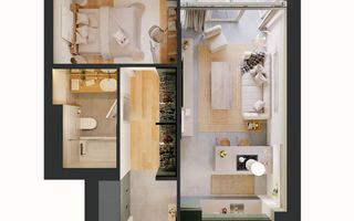 APARTAMENT INTELIGENT 2 CAMERE | PIPERA | PRET DE LANSARE - Poză 4