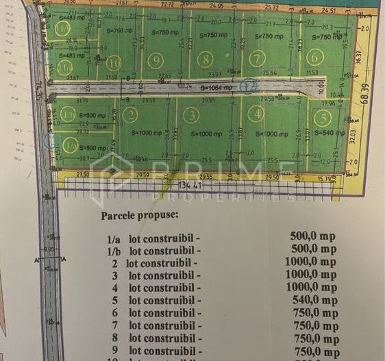 Teren Intravilan 750 mp + Cotă Parte Drum – Zonă Superbă și Liniștită - Poză 3
