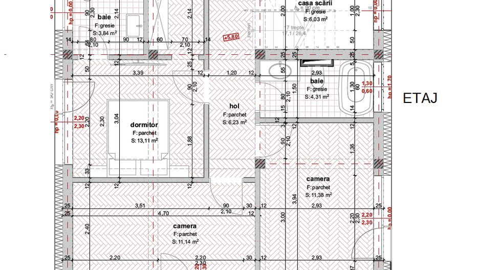 0% comision Case noi, 5 camere, garaj dublu, materiale calite-Borhanci - Poză 13