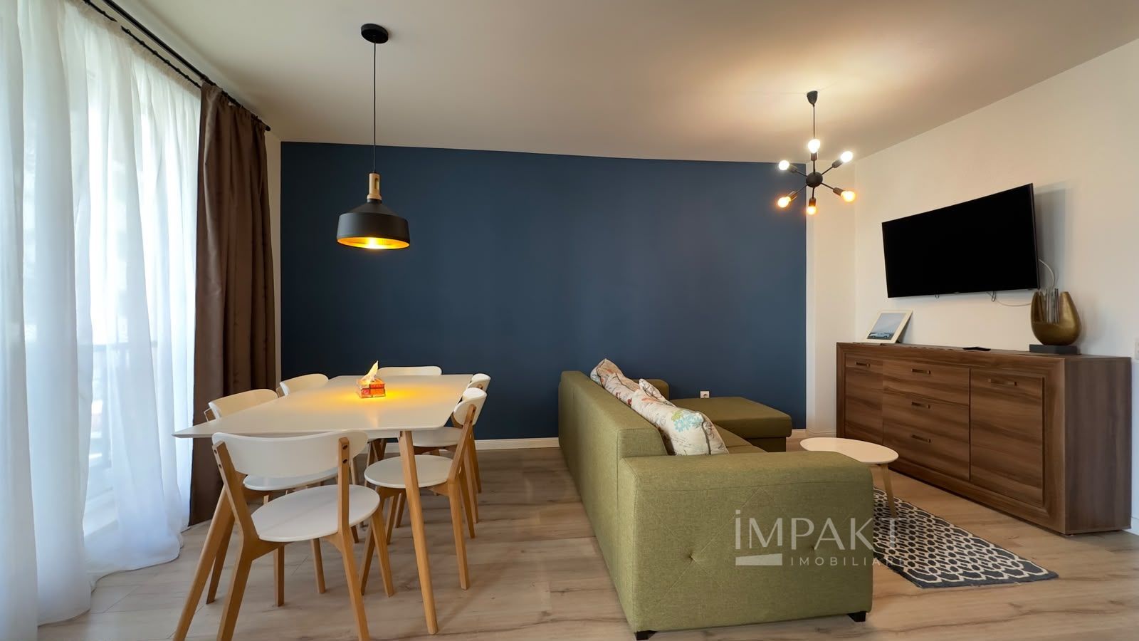 Apartament 2 camere Ultrafinisat | Terasa 23mp | Andrei Mureșanu - Poză 3