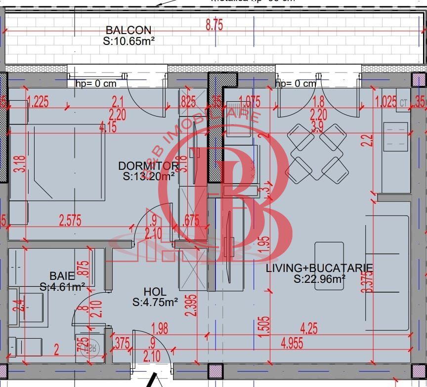 Oferta Lansare 2 camere bloc boutique  parcul Teilor - Schiță 5
