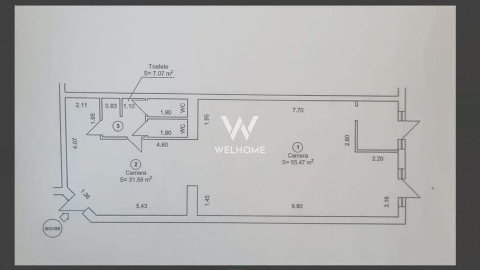 Spațiu comercial – Bulevardul Nicolae Bălcescu, Sibiu - Poză 1