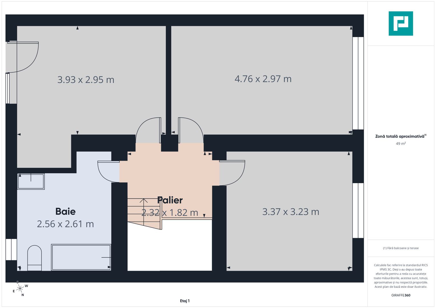 Duplex 105 mp, teren 255 mp, Mosnița Nouă - Poză 19