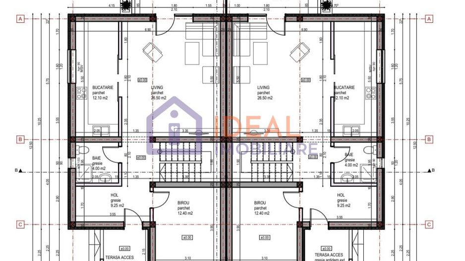 Duplex  Modern cu 6 camere, si teren de 270 mp, in Selimbar - Schiță 10