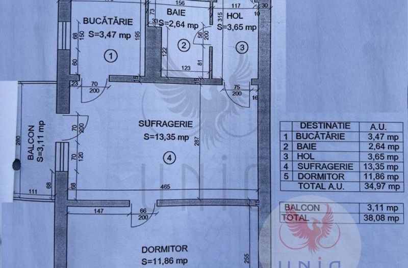 Etaj 2, Cartier Valea Rosie! - Schiță 9