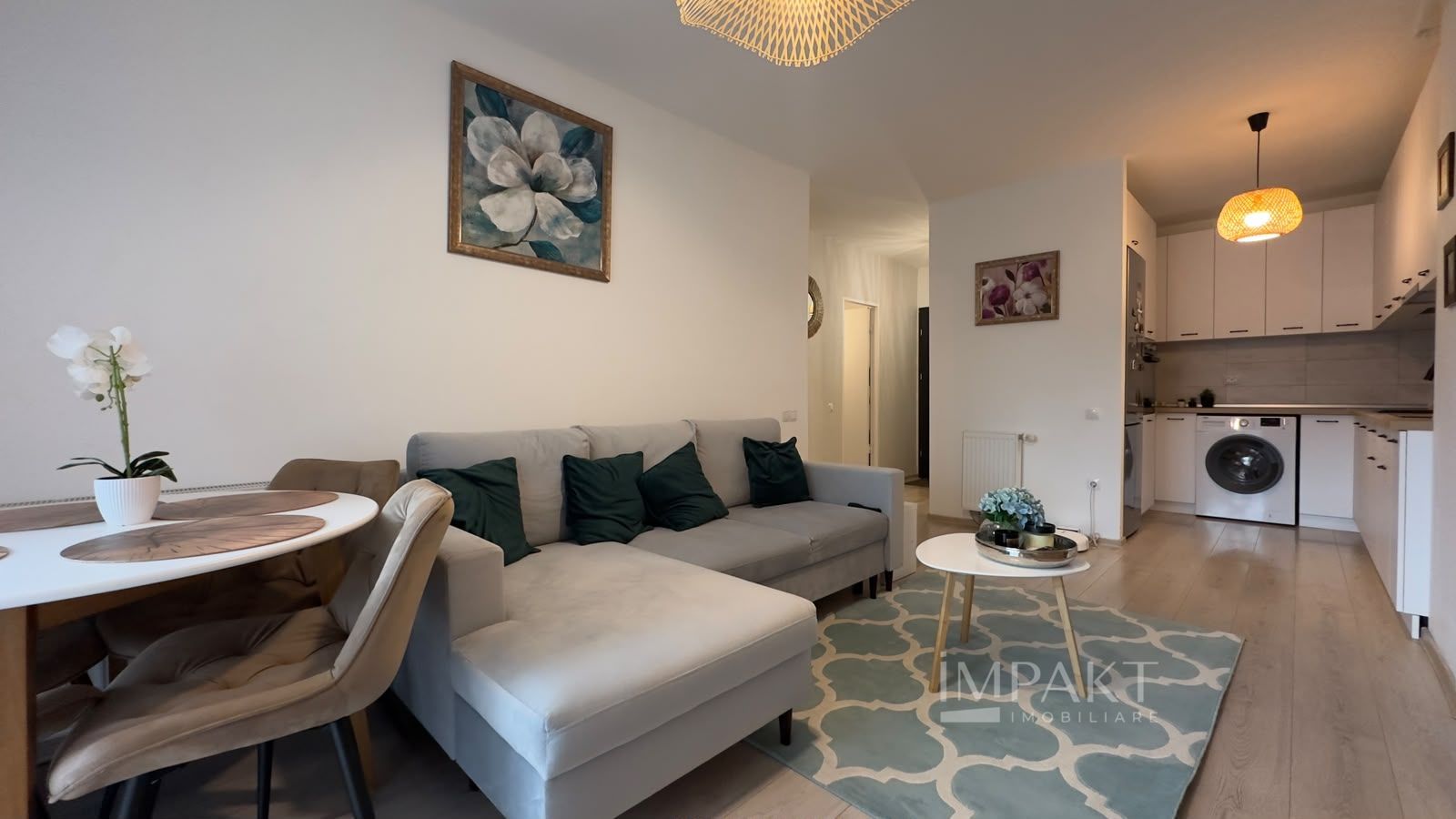 Apartament 2 camere | Mobilat si Utilat Modern | Terasa 11mp | Sopor - Poză 1