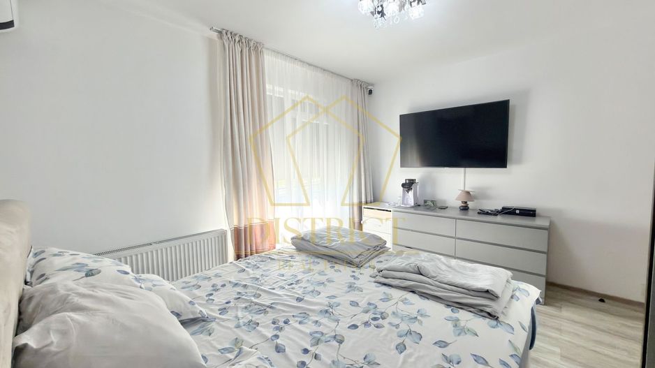 Apartament cu 3 camere decomandat, complet mobilat si utilat la parter in Giroc. - Poză 11