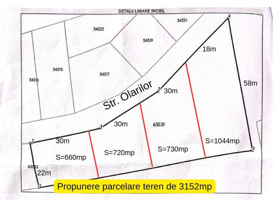 Teren pentru construcție casă cu utilități in Ciolpani-Piscu str. Olarilor - Poză 6