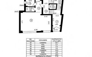 OPORTUNITATE | IMOBIL D+P+4 | 5 APARTAMENTE | LOCURI DE PARCARE - Schiță 6