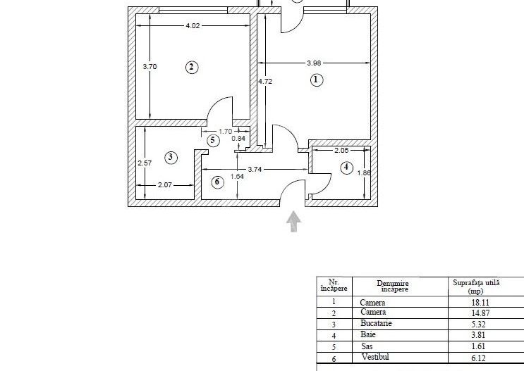 2 camere Giurgiului | Decomandat | Mobilat | Loc parcare - Poză 7